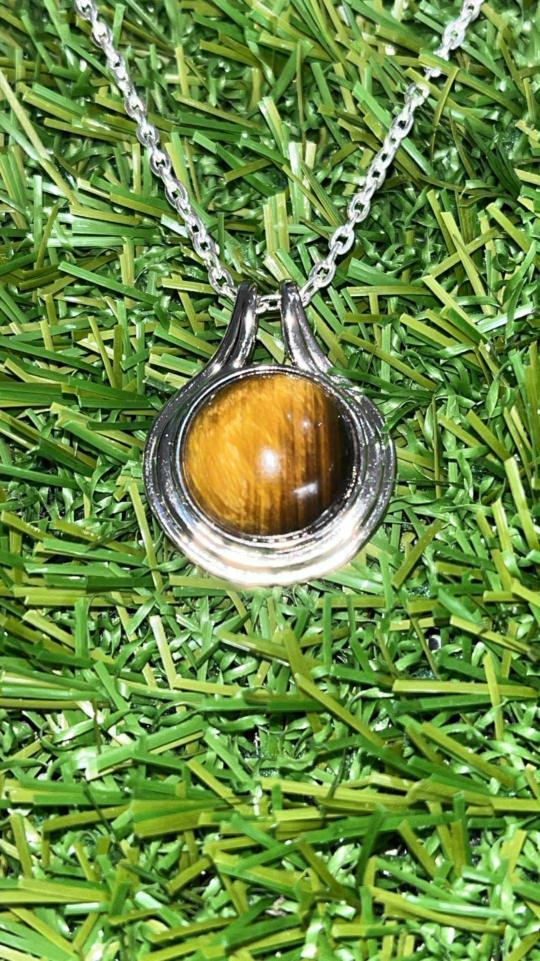 pendentif œil de tigre