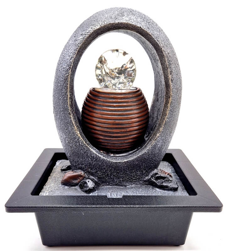 fontaine a eau avec boule