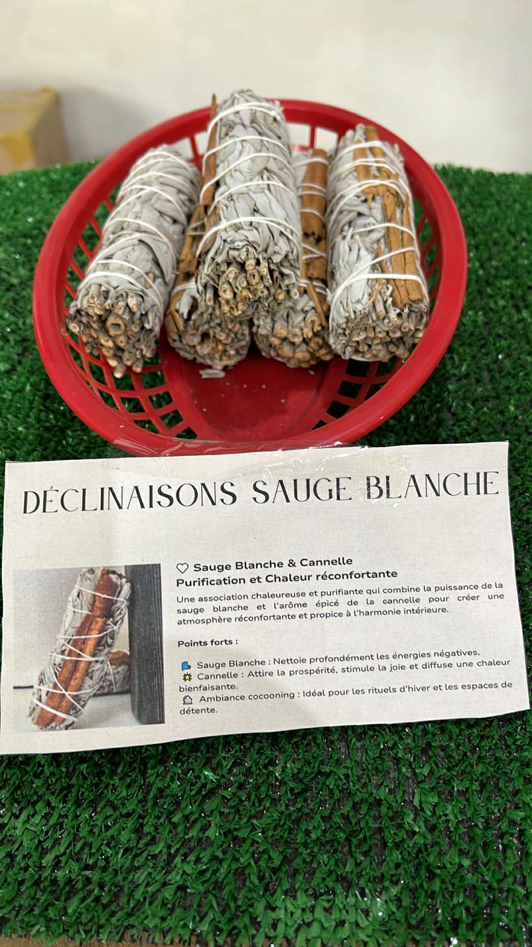 Sauge Blanche & cannelle