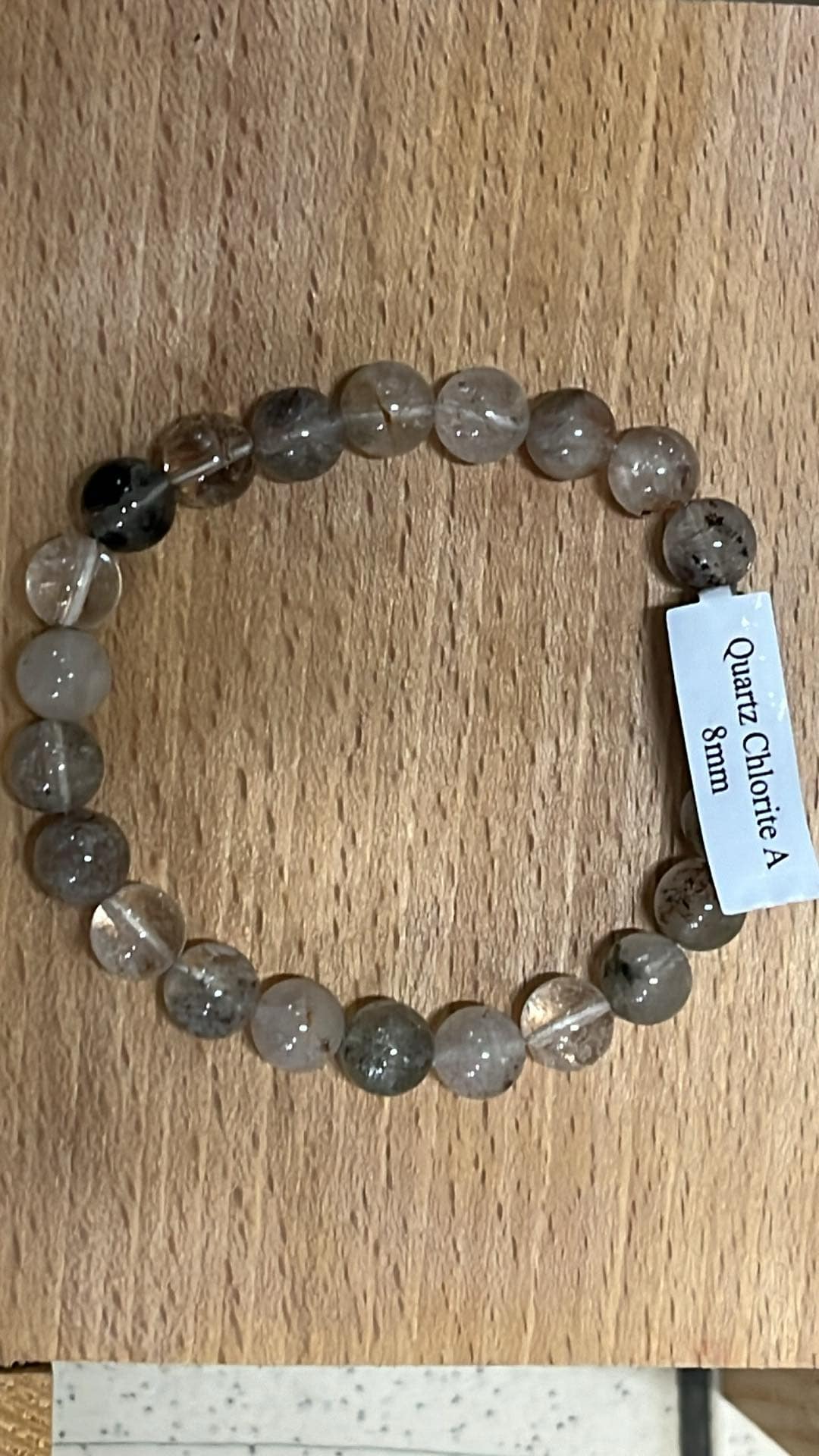 Bracelet quartz chlorite