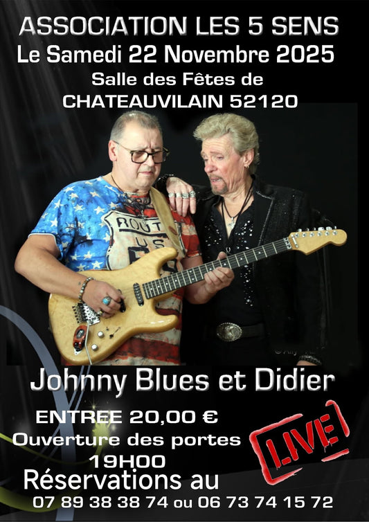 concert Johnny Blue