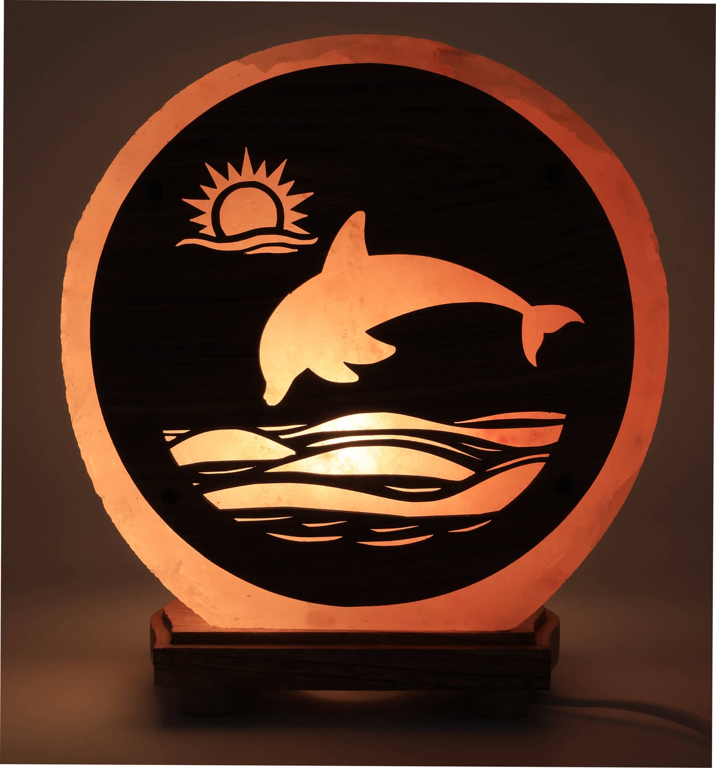 lampe de sel dauphin