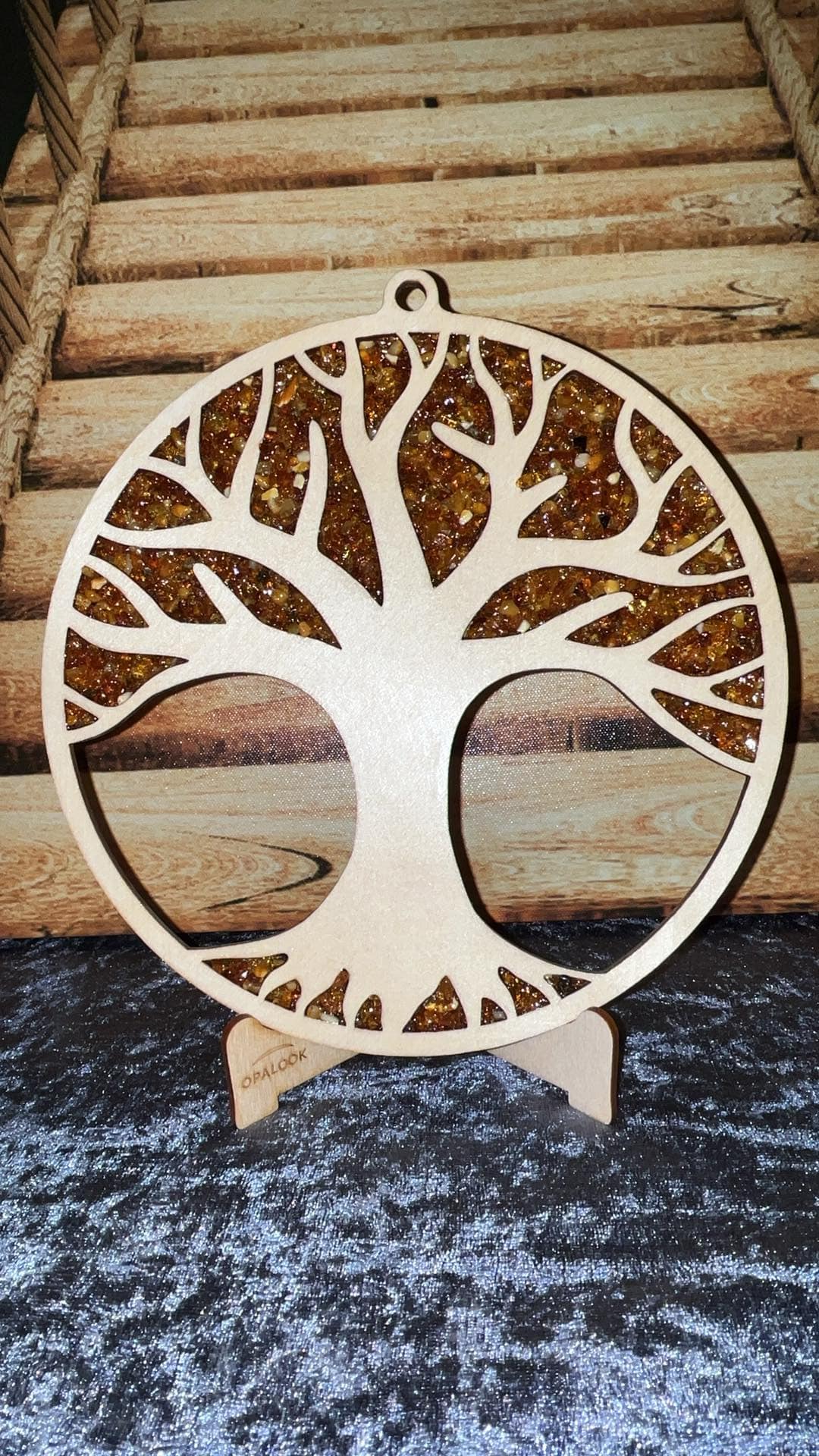 Arbre de vie avec ambre