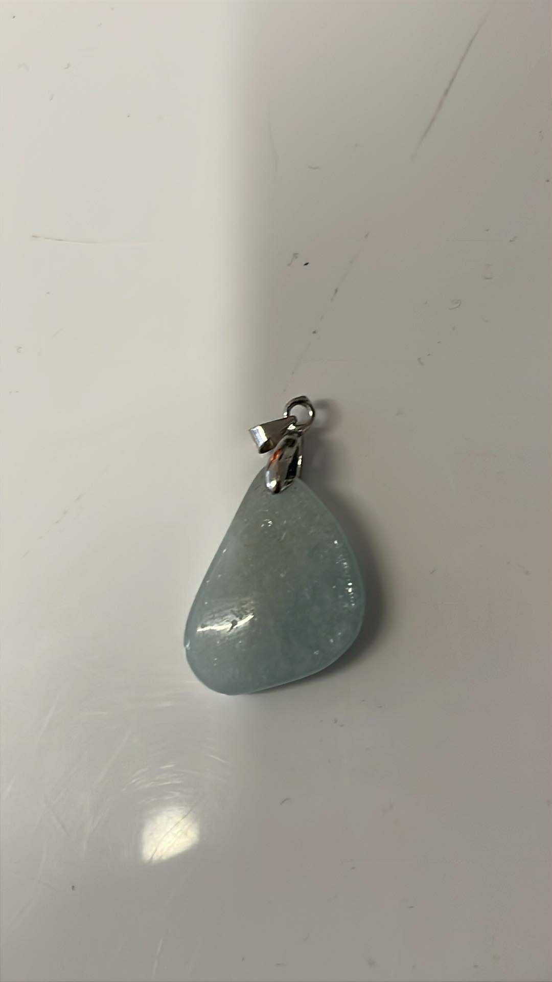 pendentif aigue marine